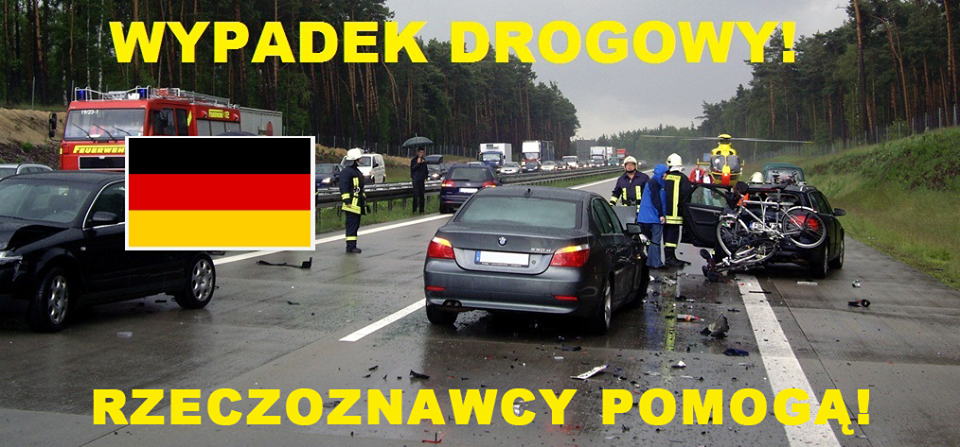 Jak zachować się w sytuacji wypadku drogowego na terenie Niemiec?