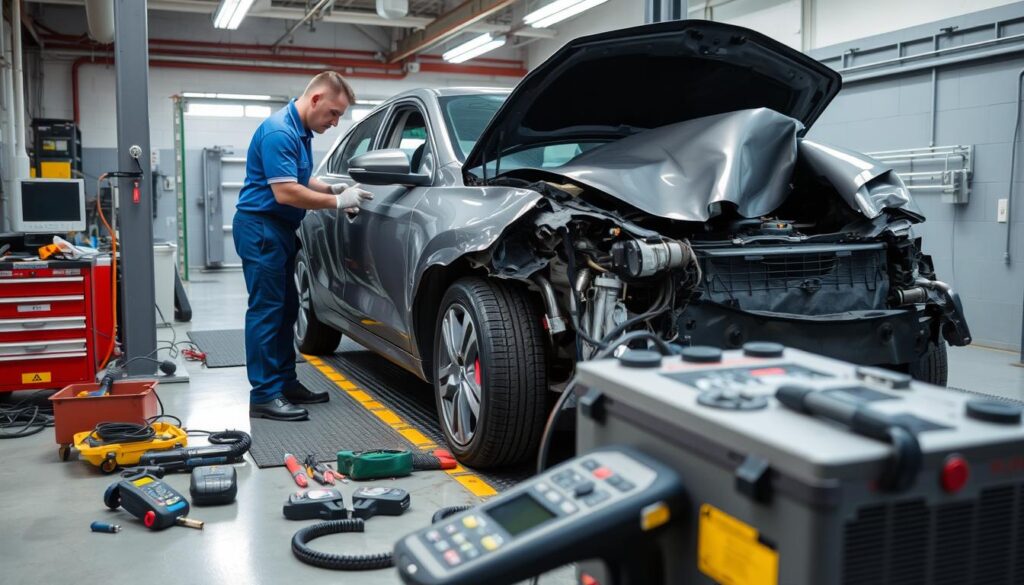 badanie techniczne pojazdów po wypadku