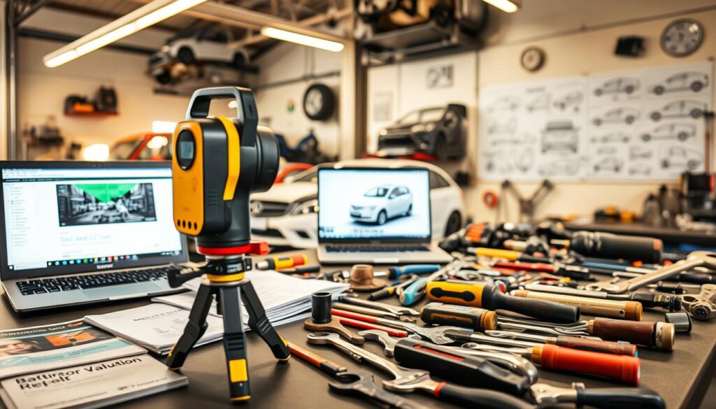 narzędzia do wyceny szkód samochodowych