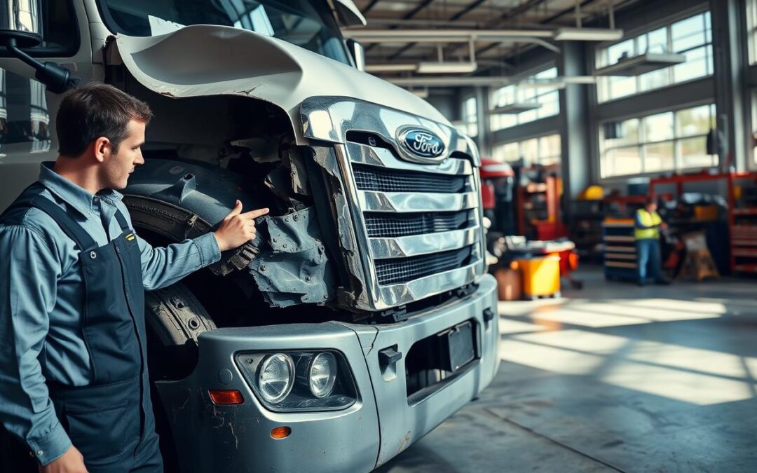Ekspercka pomoc: Szkody aut ciężarowych