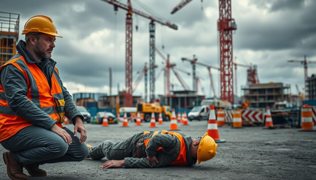 wypadek w pracy Niemcy