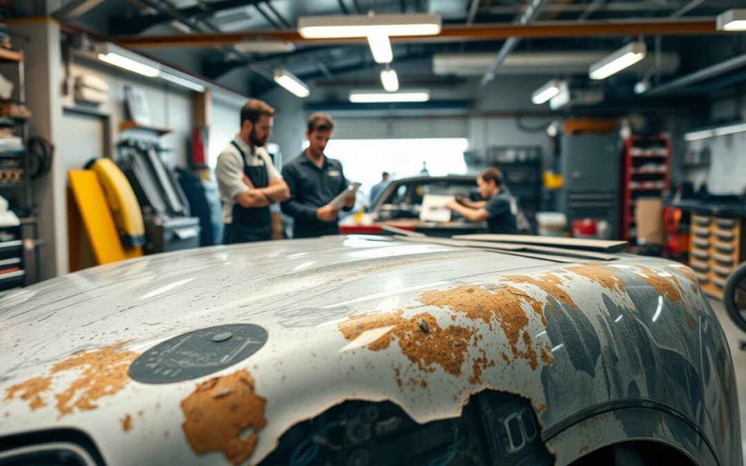 błędy po naprawie samochodu