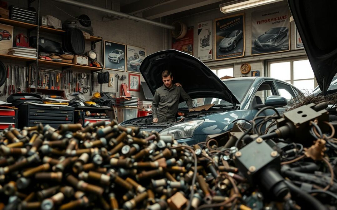 fuszerka po naprawie auta  w Niemczech