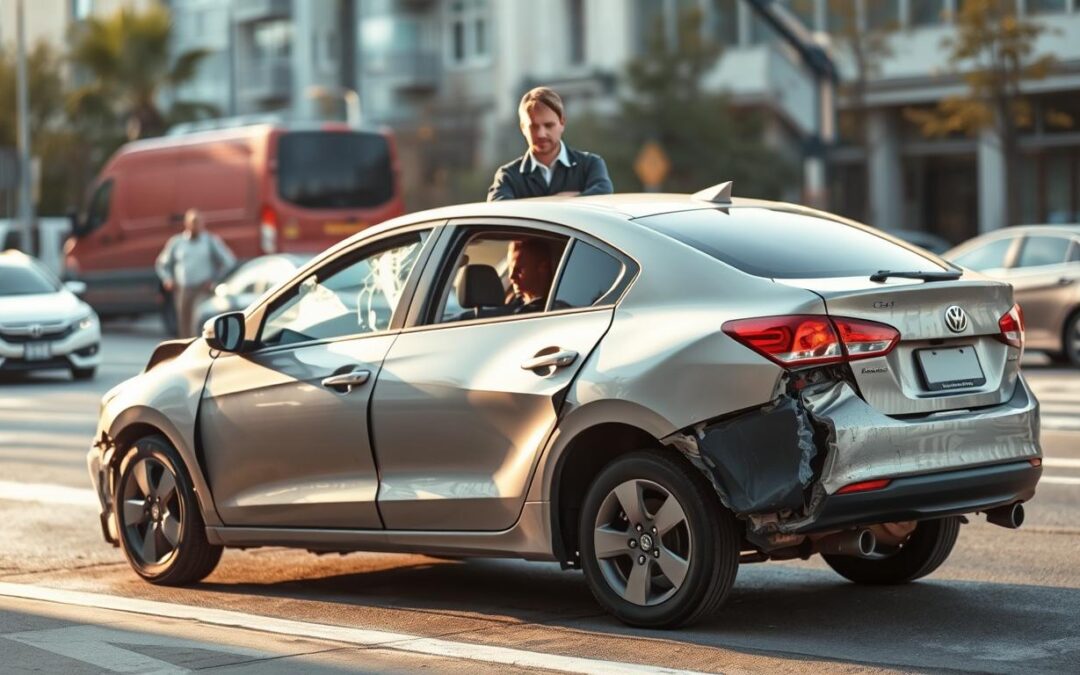 Samochód źle naprawiony po kolizji