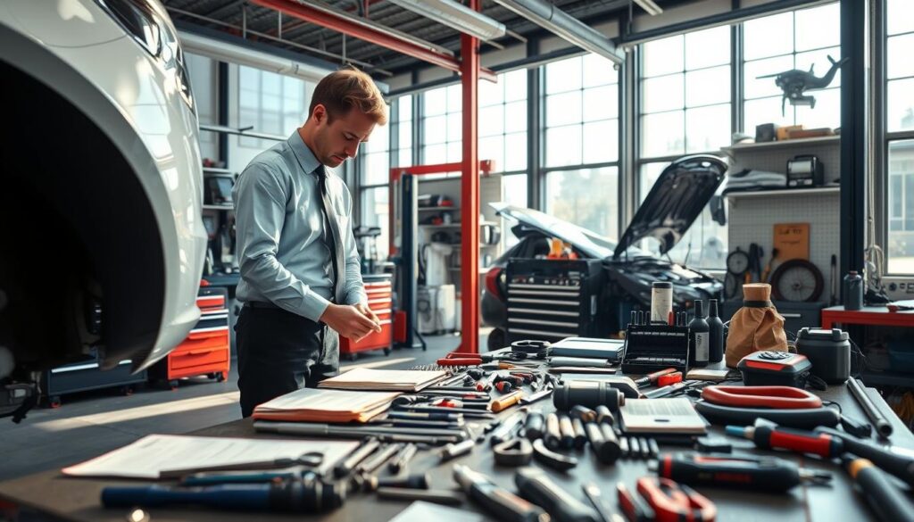 usługi naprawcze w Niemczech