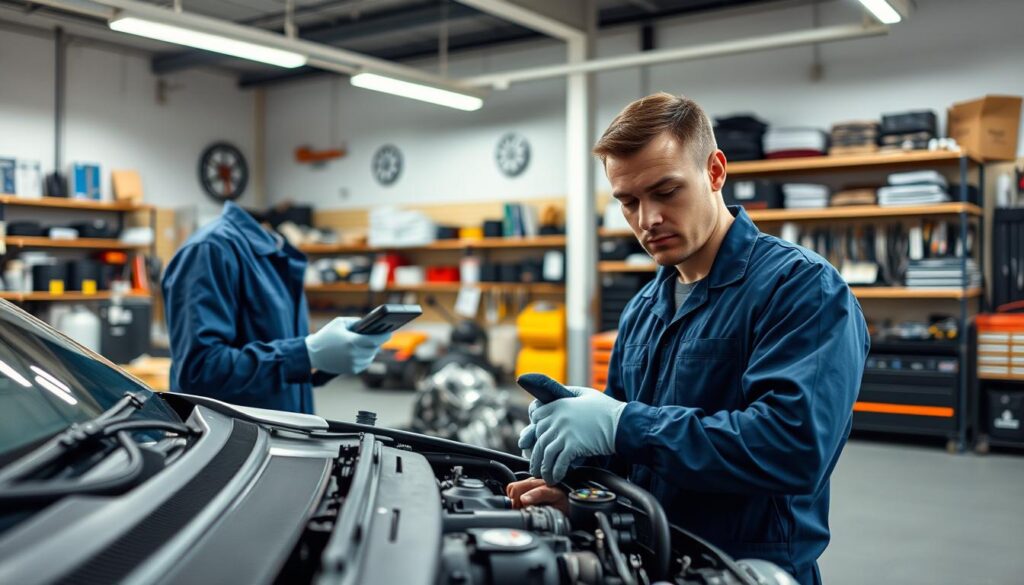 usługi naprawy samochodów