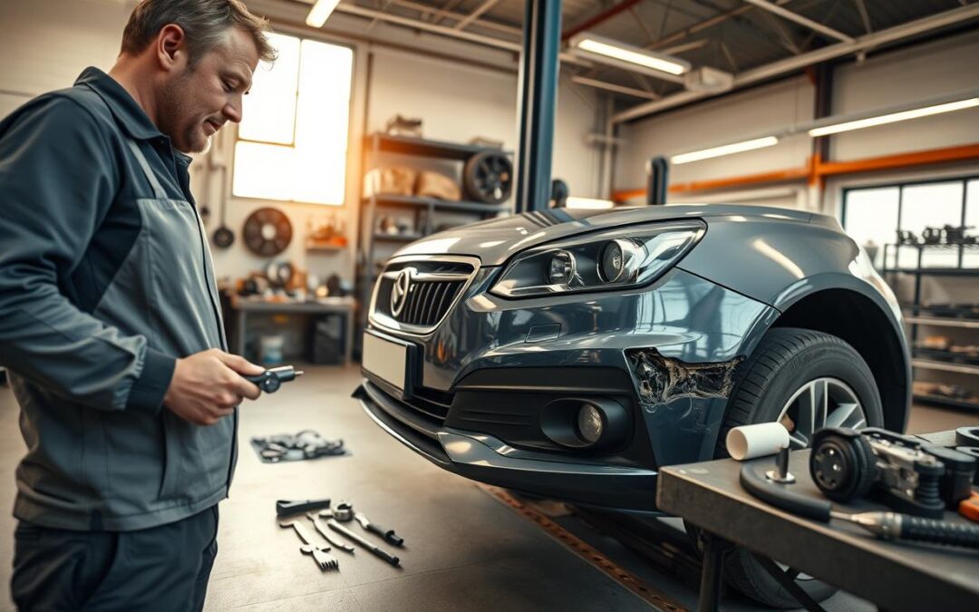 wadliwa naprawa samochodu  w Niemczech